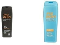 Piz Buin Allergy Lotion SPF 15 Medium 200 ml & Piz Buin After Sun Tan Intensifi