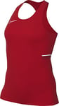 Nike, Dri-Fit Academy, Top Soccer sans Manches, Université Rouge/Blanc/Gym Rouge/Blanc, XS, Femme