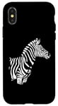 iPhone X/XS Cute zebra head in the Sahara Children Men Women Zebra Case