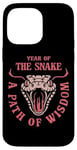 iPhone 14 Pro Max Year Of the Snake. A Path Of Wisdom. Cinese New Year Costume Case