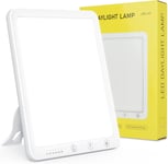 SAD Lamp, Husgw Light Therapy Lamp 10000 Lux, SAD LED Lights with 5 Brightness