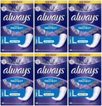 276 x Always Dailies Pantyliners Long / Large, Extra Protect - Lightly Scented