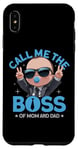 Coque pour iPhone XS Max Baby Boss « Call Me The Boss » Like A Boss Kids