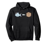 Big Fish Little Fish Cardboard Box, Dad Dancing Dancer Funny Pullover Hoodie