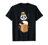 Panda Playing Cajon Instrument T-Shirt