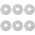 Pack de 6 lingettes de rechange pour robot aspirateur Dreame L10 Ultra / L10s Pro / L10s Ultra / L10 Prime / L20 Ultra / X40 Ultra/Xiaomi X20+,