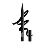 Wet n Wild Mega Last Breakup Proof Liquid Eyeliner, Stylo Eyeliner Noir, Waterproof, Séchage Rapide, Résistant aux Bavures, Tenue 16 Heures, Ultra Black