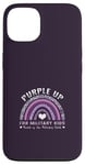 iPhone 13 Purple Up For Military Kids Month Of The Military Child Case