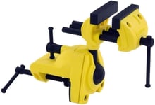 STANLEY 1-83-069 MAXSTEEL Multi Angle Vice, Yellow/Black