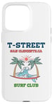 Coque pour iPhone 15 Pro Max Club de surf rétro T-Street San Clemente California