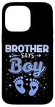 iPhone 14 Pro Max Gender Reveal - Brother Says Boy Baby Matching Gender Reveal Case