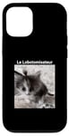 Coque pour iPhone 12/12 Pro evillarry larry chat meme brainrot lobotomisateur mastermind