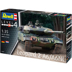 Leopard 2A6/A6NL Réservoir 1:3 5 Plastique Model Kit Revell