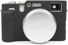 Coque de protection en silicone pour FUJI X100V Fujifilm X100V, Noir