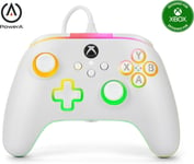 PowerA Lumectra Advantage Wired Controller, hvid, Xbox / PC