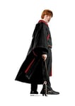 STAR CUTOUTS Issu des Livres Officiels Harry Potter en Carton Grandeur Nature de Ron Weasley (Rupert Grint) Poudlard School of Witchcraft and Wizardry Uniforme 176 cm de Haut