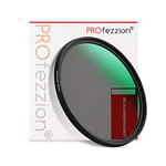 PROfezzion 58MM Circular Polarising Filter Multi-Coated HD 12-Layer CPL Filter for Canon EOS 2000D 1300D 1200D 850D 800D 750D 700D 650D 200D 250D with EF-S 18-55mm Kit Lens