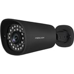 Foscam - Caméra de sécurité FI9912EP - Alimentation ou ethernet - IP66 - Vision nocturne 30m - 2MP - Carte sd - Détection de personne - Noir