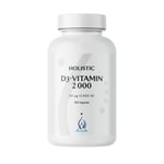 Holistic D3-vitamin 2000 Kapslar 180 st