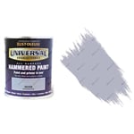 Rust-Oleum Universal Hammered Silver All-Surface Brush Paint 750ml