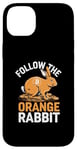 iPhone 14 Plus Follow the Orange Rabbit - Bitcoin Cryptocurrency Crypto Case