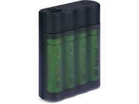 Gp Batteries Portable Powerbank 134Dx411270aahcec4, 2600 Mah, Nikkelmetallhydrid (Nimh), Sort