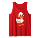 Red Duck Nose Funny Day 2024 Red Duck Nose Kids Girls Boys Tank Top