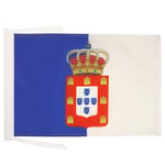 AZ FLAG Drapeau Royaume de Portugal 1139-1910 45x30cm - PAVILLON Royal Portugais 30 x 45 cm Haute qualité