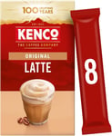 Kenco Latte Instant Coffee Sachets 8x16.3g (Pack of 5, Total 40 Sachets, 652g)