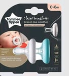 Tommee Tippee Closer to Nature Breast-like Soother (0- 6m) 2pcs