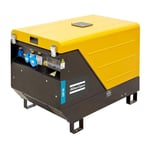 Elverk Atlas Copco QEPS14 Kondensator 11,9 kVA 230/400 V Ljudisolerad