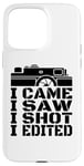 Coque pour iPhone 15 Pro Max Photographie Motivation Appareil photo Routine