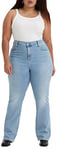 Levi's Women's Plus Size 725™ High Rise Bootcut Jeans, Blue Wave Light Plus, 24 S