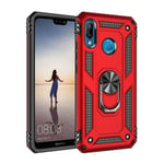 huawei Huawei Nova 3e Military Armour Case Red