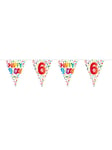 Folat BV Flag line Confetti 6 years 10 meters.