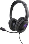 Lite Casque Gaming pour PS4 Compatible XBox One/Switch/PC/MAC Casque Gamer Filaire avec Microphone