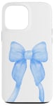 Coque pour iPhone 13 Pro Max Bleu coquette