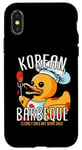 iPhone X/XS Korean Barbeque Rubber Duck BBQ Grill Duckling Griller Case