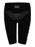 X-Bionic Twyce 4.0 Run Women Shorts Femme, Opal Black/Arctic White, FR : M (Taille Fabricant : M)