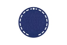 Le Creuset French Trivet, Silicone, Heat resistant to 250°C, 20 cm, Azure, 93007300220000