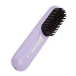 Wireless Hair Straightener Comb Hair Straightening Brush Type C Rechargeable