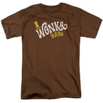 Willy Wonka And The Chocolate Factory Wonka Logo Licensed Adult T-Shirt