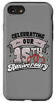 iPhone SE (2020) / 7 / 8 15th Wedding Anniversary Celebrating 15 Years Matching Gift Case