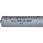 Laddbart batteri 18650 3,7V 2200mAh Li-ion