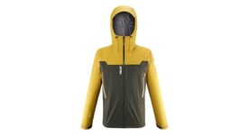 Veste d alpinisme millet kamet light gore tex jaune khaki