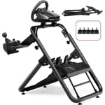 GTPLAYER Sim Racing Wheel Stand Support de volant pour G920 G29 avec support de levier de vitesse, Hauteur et angle réglables