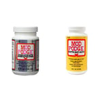 Mod Podge 8 oz Extreme Glitter, & Podge Matte Waterbase Sealer, Glue and Finish - 16 oz