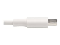 Eaton Tripp Lite Series Usb-C To Lightning Sync/Charge Cable (M/M), Mfi Certified, White, 3 Ft. (0.9 M) - Usb-Kabel - 24 Pin Usb-C (Hane) Till Lightning (Hane) - Usb 2.0 - 20 V - 3 A - 90 Cm - Vit