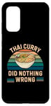 Coque pour Galaxy S20 Curry thaïlandais rétro n'a rien de mal vintage thaïlandais amateur de curry