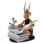 Figurine en résine Astérix Plastoy Collectoys - Astérix Pile de livres